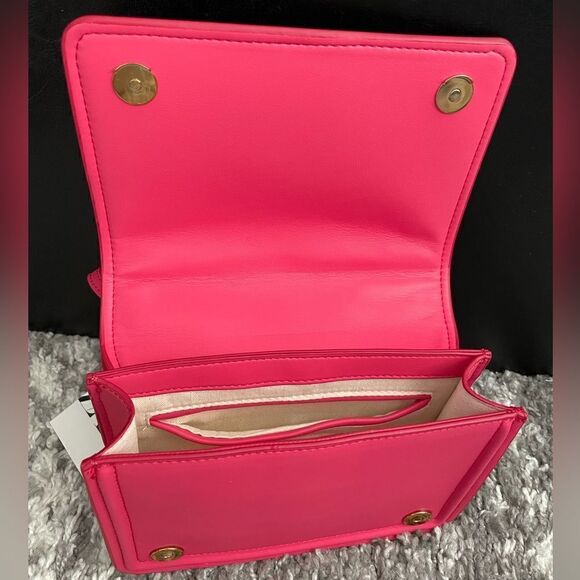 NWT Zara Chain Trim Crossbody Bag - Picture 11 of 13